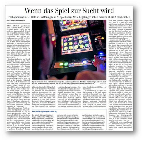 Wenn das Spiel zur Sucht wird