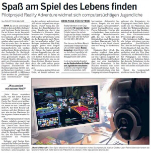Reality Adventure - Ambulante Suchthilfe Bonn - Kooperation von Caritasverband und Diakonischem Werk